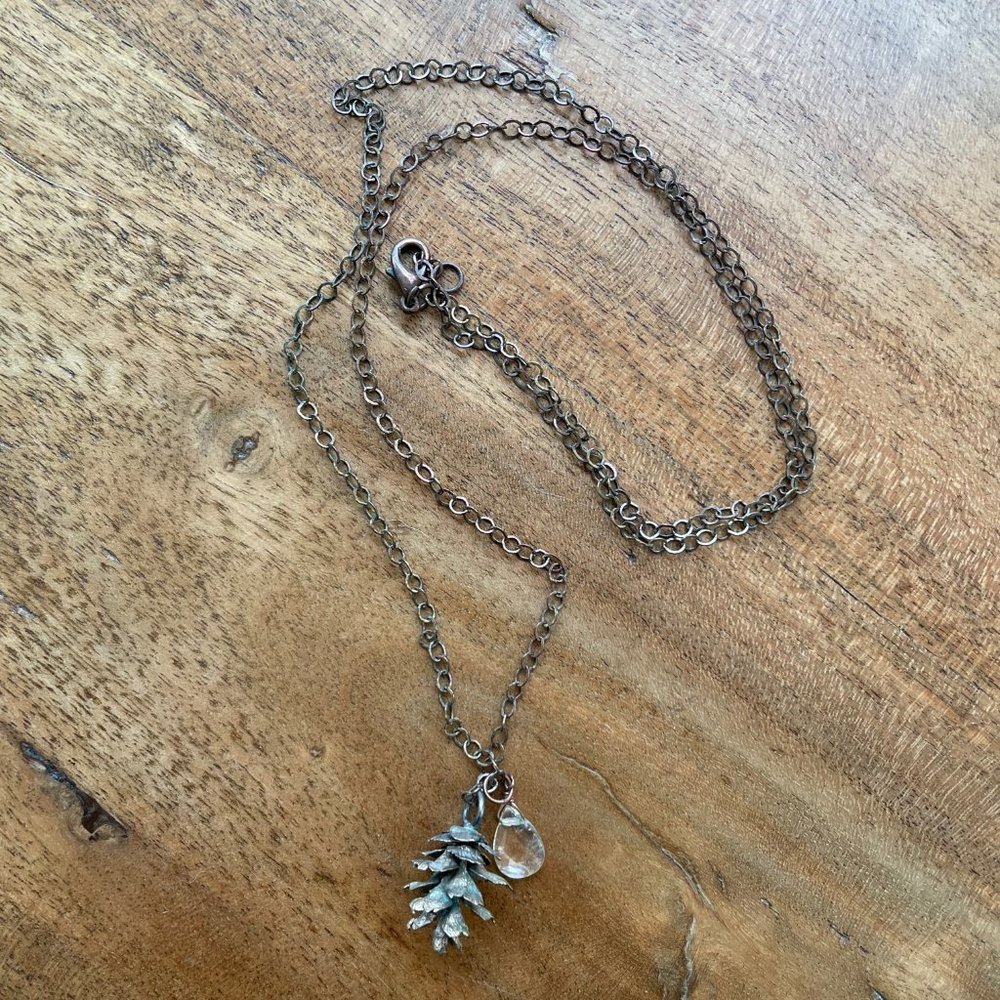 Boho nature inspired necklace
